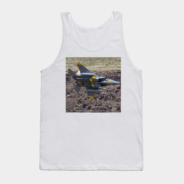 F-15C Eagle in anniversary paint scheme Tank Top by acefox1